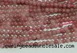 CTG110 15.5 inches 2mm round tiny rhodochrosite gemstone beads wholesale