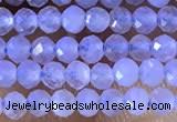 CTG1303 15.5 inches 2mm faceted round blue lace agate beads wholesale