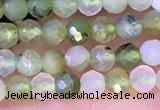 CTG1312 15.5 inches 3mm faceted round Australia chrysoprase beads