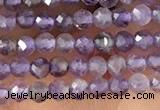 CTG1340 15.5 inches 2mm faceted round amethyst beads wholesale