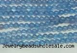 CTG137 15.5 inches 3mm round tiny blue agate beads wholesale