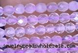 CTG1404 15.5 inches 2mm faceted round lavender amethyst beads wholesale