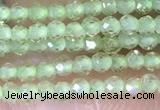 CTG1412 15.5 inches 2mm faceted round peridot beads wholesale