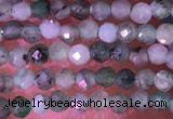 CTG1426 15.5 inches 2mm faceted round emerald gemstone beads