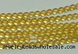 CTG146 15.5 inches 3mm round tiny citrine gemstone beads wholesale