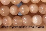 CTG1583 15.5 inches 4mm round moonstone gemstone beads wholesale