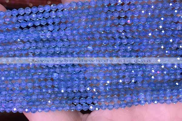 CTG1662 15.5 inches 2.5mm faceted round tiny apatite beads