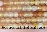 CTG2002 15 inches 2mm,3mm round red aventurine jade beads