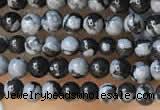 CTG2015 15 inches 2mm,3mm snowflake obsidian gemstone beads