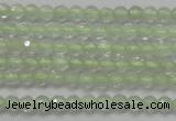 CTG204 15.5 inches 3mm faceted round tiny prehnite gemstone beads