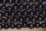 CTG2060 15 inches 2mm,3mm black agate gemstone beads