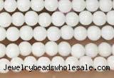 CTG2075 15 inches 2mm,3mm white porcelain beads wholesale