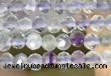 CTG2128 15 inches 2mm,3mm faceted round fluorite gemstone beads