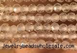 CTG2158 15 inches 2mm,3mm & 4mm faceted round white crystal beads