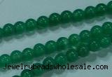 CTG23 15.5 inches 3mm round tiny green agate beads wholesale