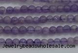 CTG252 15.5 inches 3mm round tiny amethyst gemstone beads