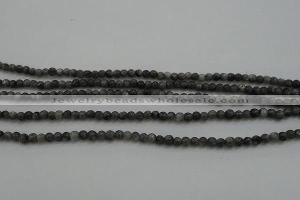 CTG259 15.5 inches 3mm round tiny black labradorite beads wholesale