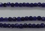 CTG411 15.5 inches 2mm faceted round tiny dyed candy jade beads