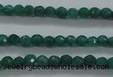 CTG414 15.5 inches 2mm faceted round tiny dyed candy jade beads