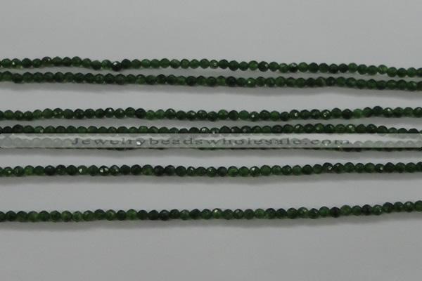 CTG417 15.5 inches 2mm faceted round tiny dyed candy jade beads