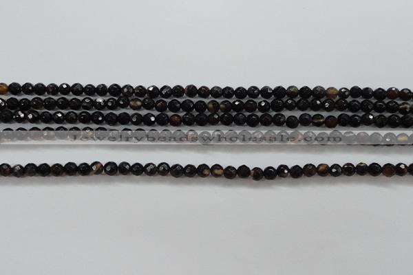 CTG428 15.5 inches 3mm faceted round tiny agate gemstone beads