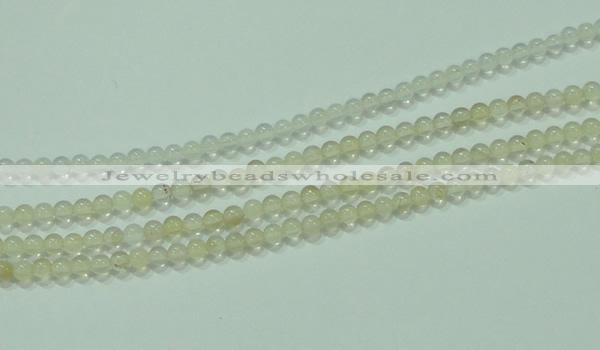 CTG43 15.5 inches 2mm round tiny white chalcedony beads wholesale