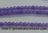 CTG433 15.5 inches 2mm round tiny dyed candy jade beads wholesale