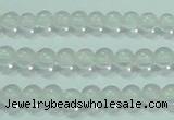 CTG44 15.5 inches 2mm round tiny white crystal beads wholesale