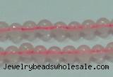 CTG49 15.5 inches 2mm round tiny rose quartz beads wholesale