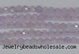 CTG621 15.5 inches 2mm faceted round lavender amethyst beads