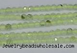 CTG631 15.5 inches 2mm faceted round prehnite gemstone beads