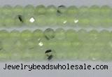 CTG632 15.5 inches 3mm faceted round prehnite gemstone beads