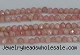 CTG653 15.5 inches 2mm faceted round Argentina rhodochrosite beads