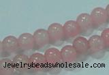 CTG70 15.5 inches 3mm round tiny dyed white jade beads wholesale