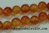 CTG78 15.5 inches 3mm round tiny red agate beads wholesale