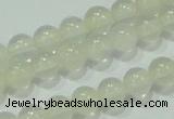 CTG79 15.5 inches 3mm round tiny white chalcedony beads wholesale