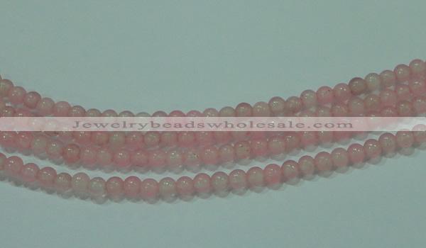 CTG80 15.5 inches 3mm round tiny dyed white jade beads wholesale