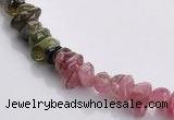 CTO03 15.5 inches 4*7mm freeform natural tourmaline chips beads