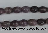 CTO231 15.5 inches 10*14mm rice tourmaline gemstone beads