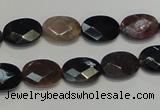 CTO36 15.5 inches 10*14mm faceted oval natural tourmaline beads