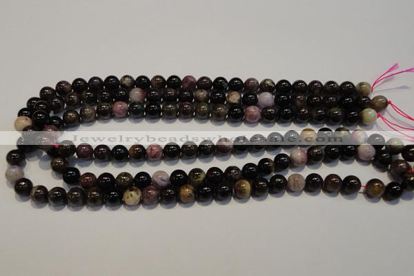 CTO402 15.5 inches 9mm round natural tourmaline gemstone beads