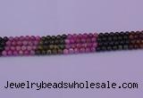 CTO626 15.5 inches 5mm round tourmaline gemstone beads wholesale