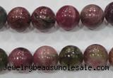 CTO66 15.5 inches 12mm round natural tourmaline gemstone beads