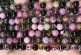 CTO687 15.5 inches 6mm round tourmaline beads wholesale