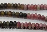 CTO69 15.5 inches 5*8mm rondelle natural tourmaline gemstone beads