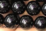 CTO702 15.5 inches 8mm round black tourmaline beads wholesale