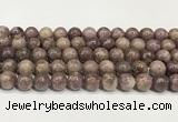 CTO722 15.5 inches 10mm round Chinese tourmaline beads