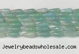 CTR404 15.5 inches 8*20mm teardrop agate beads wholesale