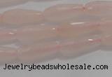 CTR74 15.5 inches 6*16mm faceted teardrop pink aventurine beads