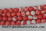 CTU1001 15.5 inches 6mm round synthetic turquoise beads wholesale